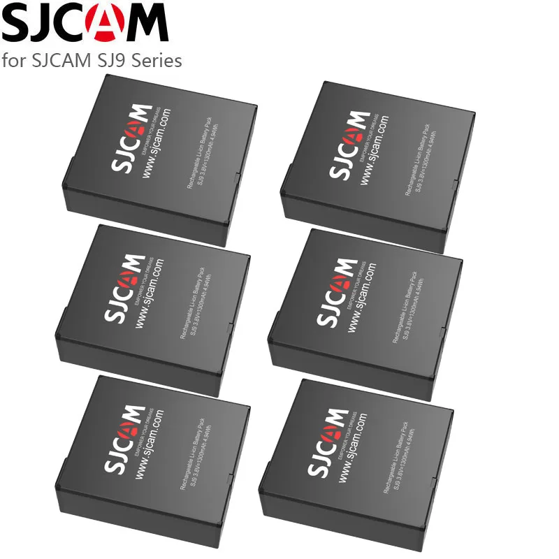 SJCAM SJ9 Strike батарея 1300mAh литий-ионная аккумуляторная для Strike/SJ9 Max аксессуары