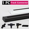 1PCS Track Rail Led Track Light Lamp 0.5M 2 Wire Rail Connector System Universal T Track Lighting Fixture For Spotlight Clothes 1