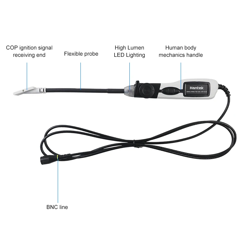 Automotive Engine Ignition Waveform Probe Coil on Plug Signal Probe Spark Plug Detection Hantek HT25COP HT20COP oscilloscope probe