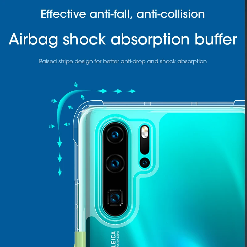 ASINA бампер чехол для huawei P30 Pro силиконовый роскошный противоударный Прозрачный чехол для телефона для huawei mate 20 Pro P30 Coque Capa