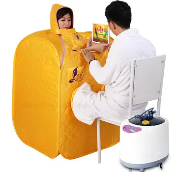 

2.5L Sweat Steamer Folding Sauna Box 80*80*100cm Sweating Fumigation Steam Room Inflatable Bathtub Eco Friendly