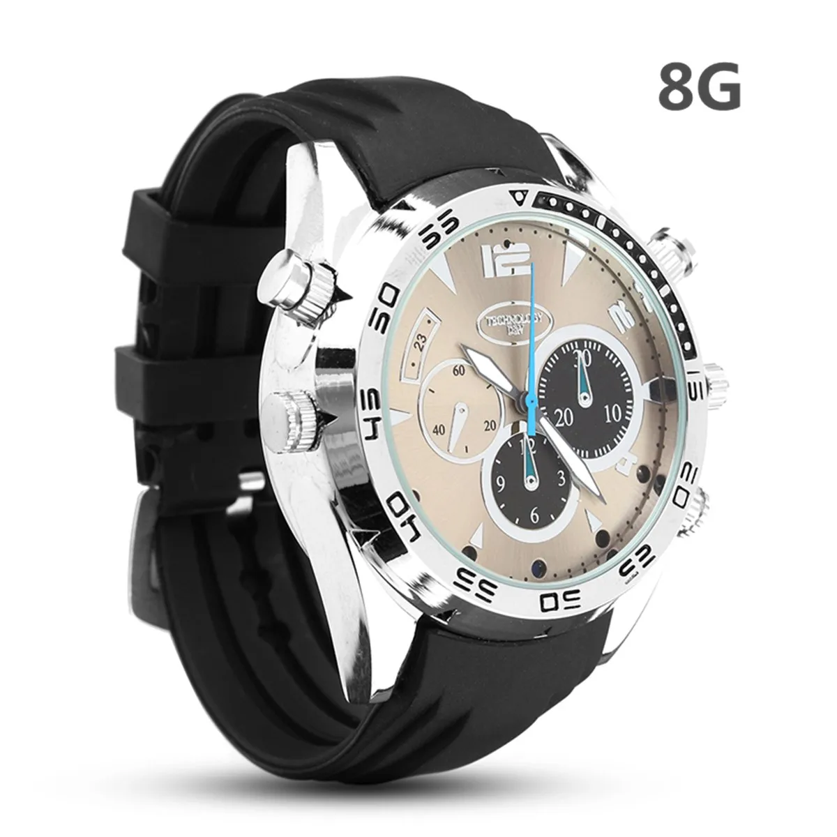 

Waterproof 8G Full 1080P HD Camera Watch Infrared Digital Watch For Taking Picture Audio Recording Fuction Men Women Watch