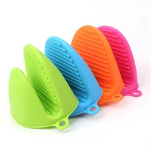 Силиконовые Анти-обжигающие перчатки для духовки Прихватки для кухни перчатки для барбекю поднос горшок блюдо держатель для миски духовки Handschoen ручной зажим