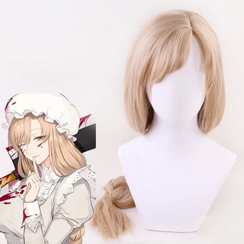 Anime Cells at Work! Cosplay Wigs Macrophage Cosplay Wig Heat Resistant Synthetic Wig Halloween Carnival Party Hataraku Saibou