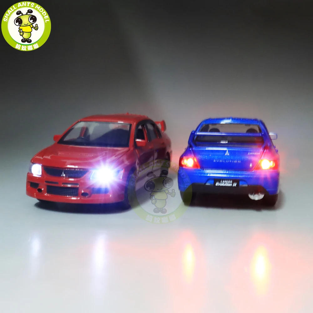 1/32 JACKIEKIM Lancer EVO IX 9 RHD литая модель автомобиля игрушки для детей подарки мальчиков