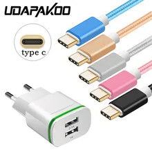 Короткий 2 м Быстрая зарядка usb type C провод для samsung A8 A9 A30 M30s S9 Note 8 9 SONY XZ XA1 L1 Zenfone 5 5Z EU walusb зарядное устройство