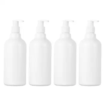 

8pcs Empty Pump Bottles 500ml Pump Head Durable Shampoo Shower Gel Liquid Soap Lotions Bottles