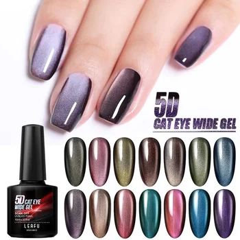 

Modelones 10ml Cat Eye Wide UV Gel Nail Polish Nail Art Gel Soak Off Semi Permanant Lacuqer 5D Effect Magneti Varnish