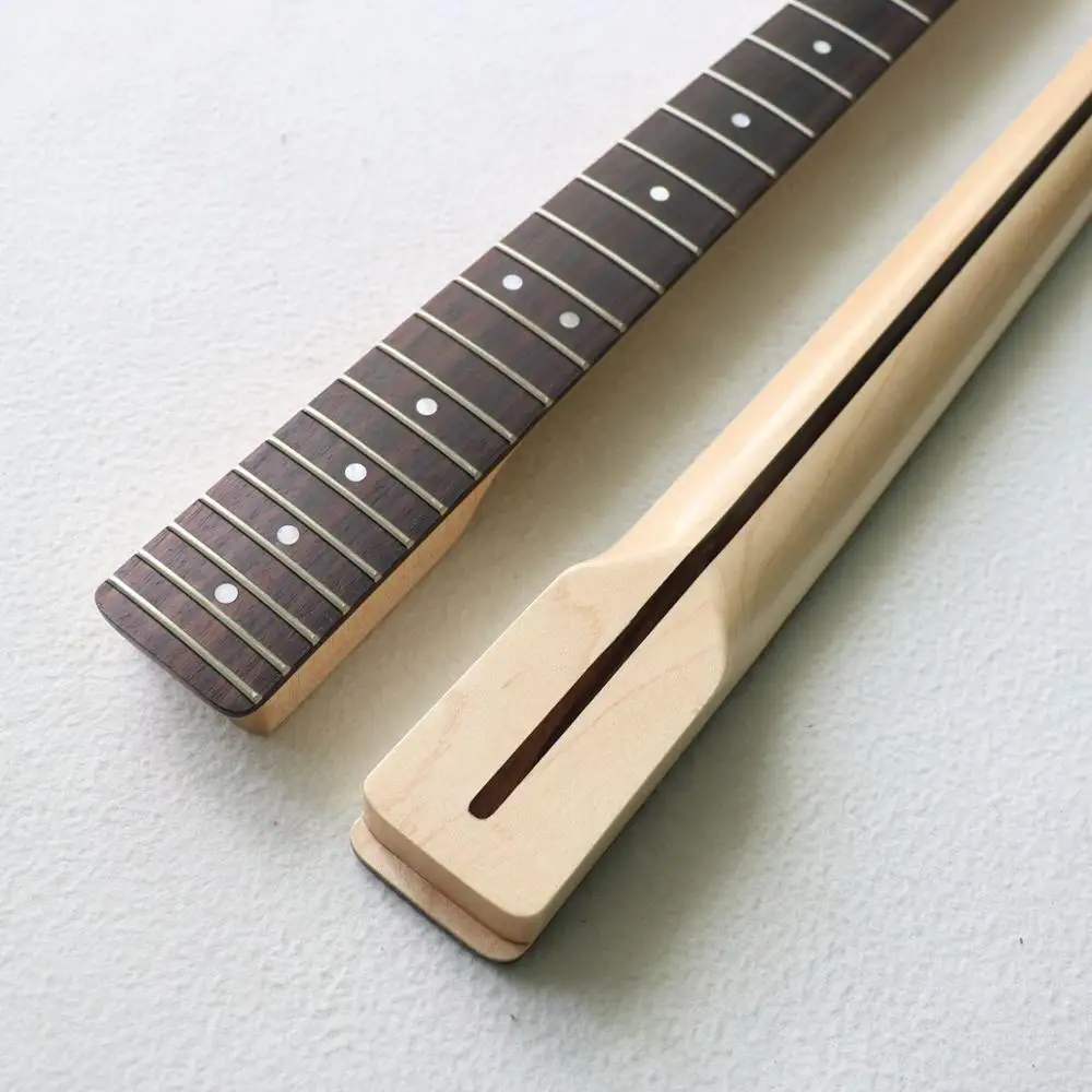 Бесплатная доставка 22 fret Nitro готовая канадская Кленовая гитара для шеи Замена tele