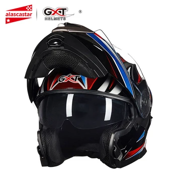 

GXT Motocross Helmet Motorcycle Helmet Full Face Helmet Anti-fog Motocross Chopper Racing Filp Up Modular Riding Casco Moto