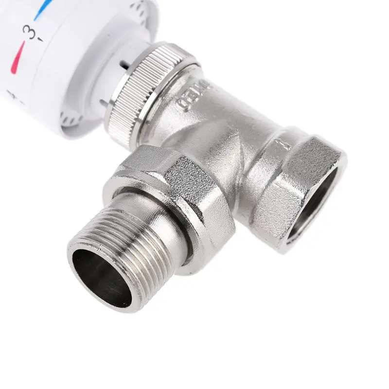 Automatic Thermostatic Radiator Valve Thermostat Temperature Control Valve Floor Heating Thermostat Valve DN15/DN20