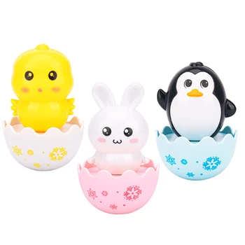 

Cartoon tumbler toy cute penguin rabbit chicken toy gifts for children