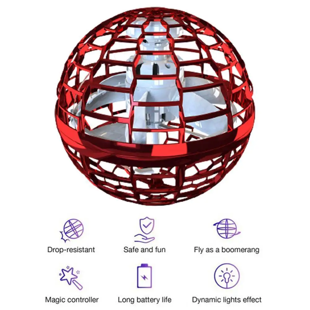 

Boomerang Spinner with Endless Tricks Flying Toys Hand Toy Aircraft Gift Drones Operated Kids Drone Adult I3C7