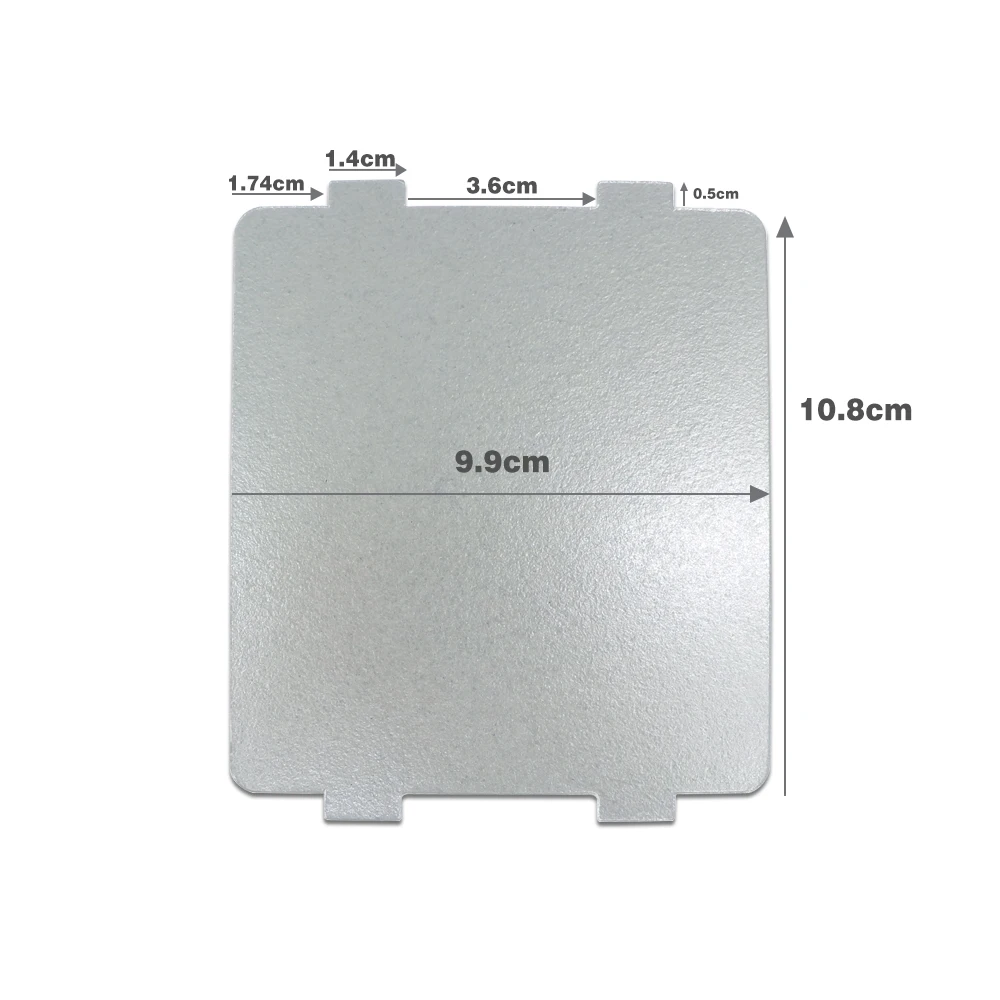 5pcs 마이크로 웨이브 오븐 mica 시트 Midea PJ21C-BF MM823EA6-PS KD23B-DA (X) 108*99mm 마그네트론 캡 전자 레인지 플레이트