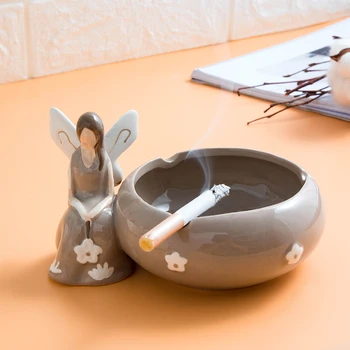 

Ceramic ashtray cigar gift boyfriend mini household goods creative smoke inhaler living room table accessories female