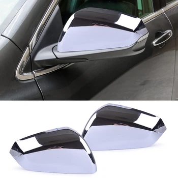

Chrome Car Decoration Rear view Rearview Side Mirror Cover Trim Glass Frame ABS Accessories Fit for Chevrolet Equinox 2018