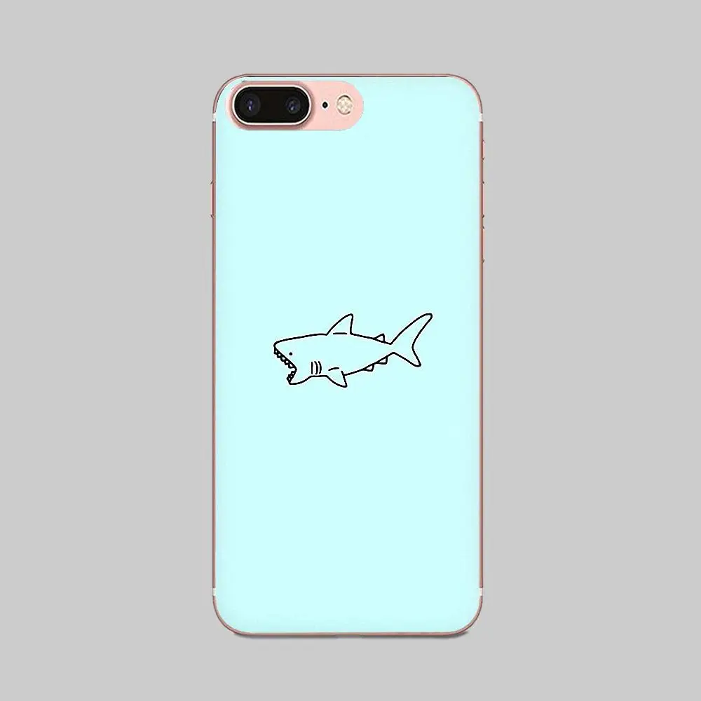 Животные акулы мультфильм для Huawei Honor Mate Nova Note 20 20s 30 5 5I 5T 7C 8A 8X 9X 10 Pro Lite Play мягкие
