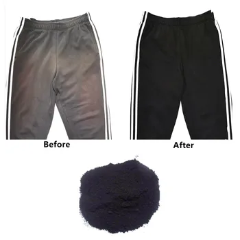 20g Colore Nero Tessuto Tintura Pigmento Colorante Colorante per Abbigliamento Tessile Tintura Abbigliamento Ristrutturazione Cotone Nylon Denim Vernice Acrilica 1