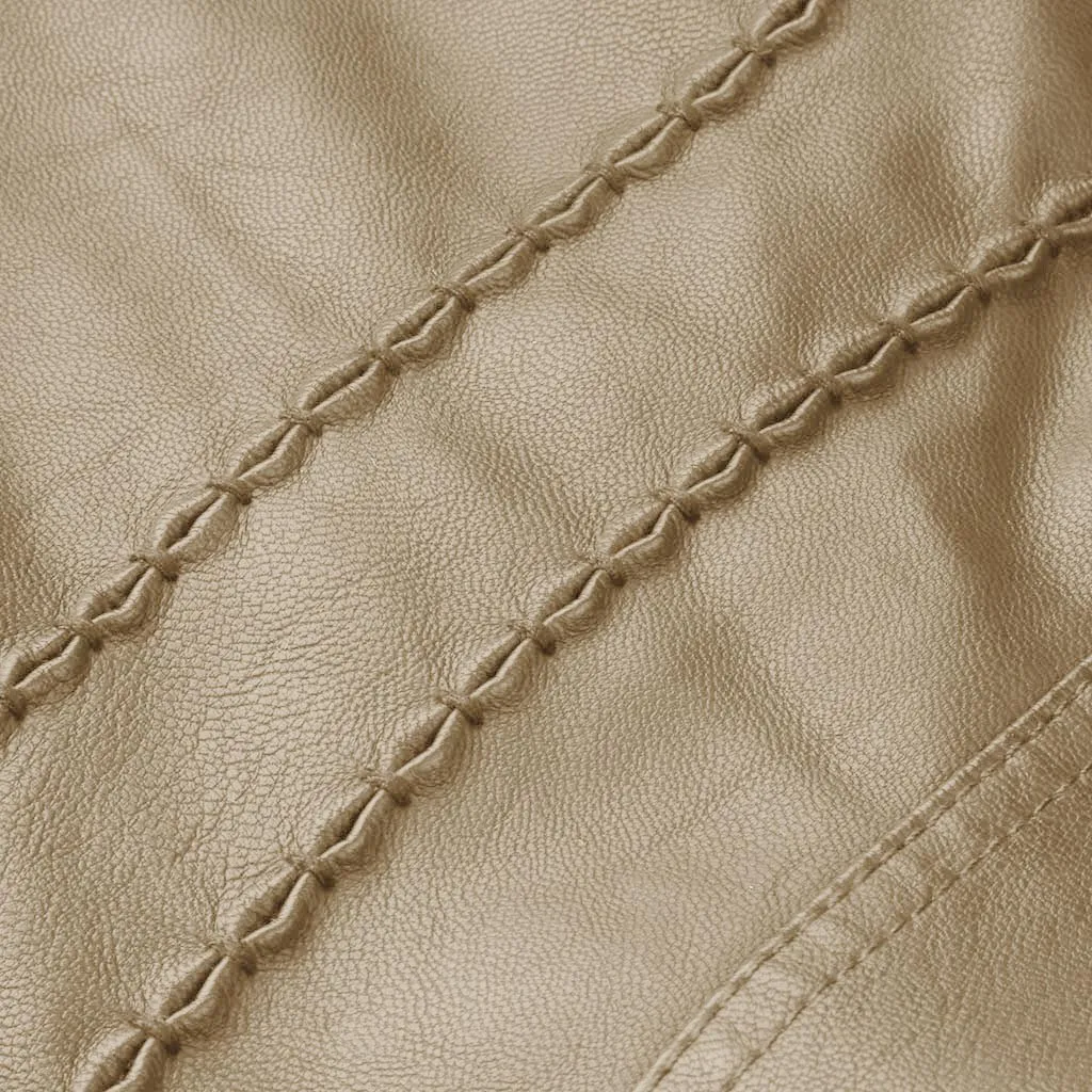 Abrigos mujer invierno зимнее пальто женское короткое пальто куртка из искусственной кожи пальто на молнии Верхняя одежда с карманами manteau femme