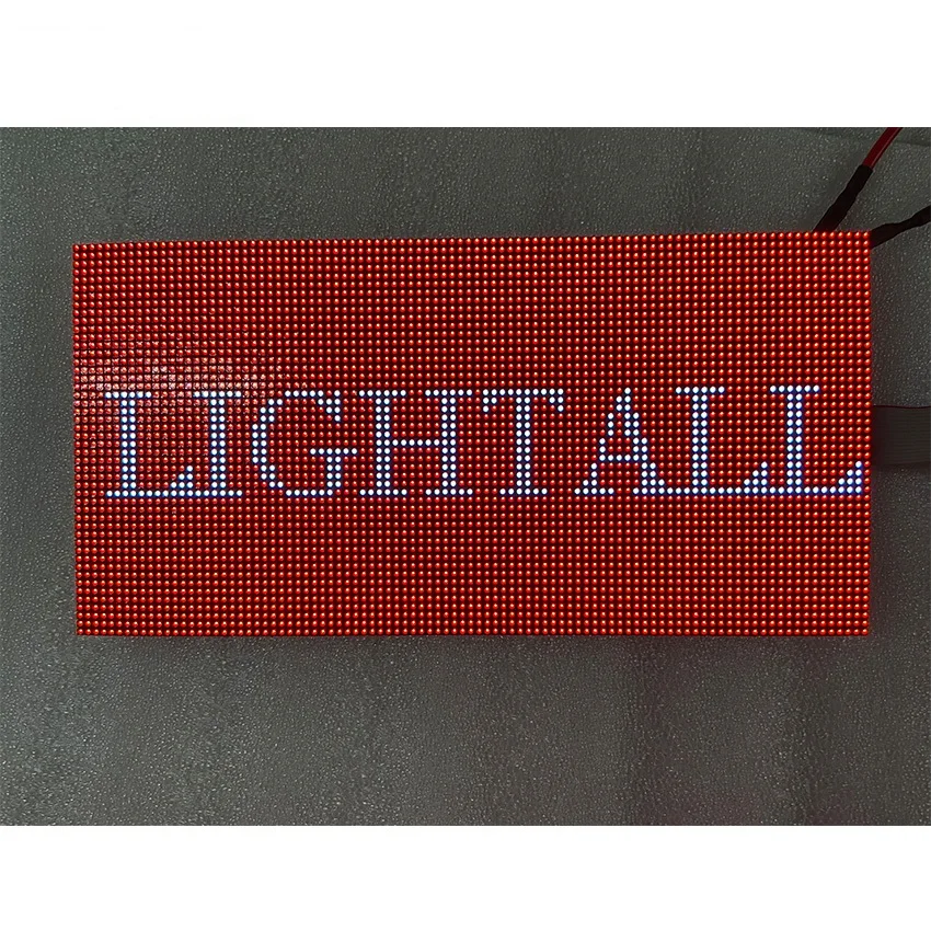 Открытый P8 модуль 256*128 мм SMD3535 1/4S 32*16 точек Водонепроницаемая светодиодная панель