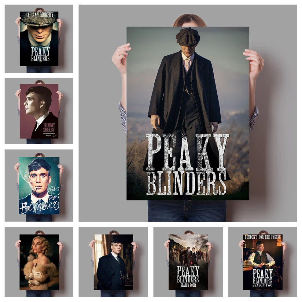 Настенная картина Peaky Blinders для телевизора качественного фильма домашний Декор