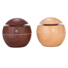 Многофункциональный увлажнитель воздуха с шариками под дерево, usb-счетчик воды, Автомобильный увлажнитель воздуха, Ночной светильник, бесшумный увлажнитель