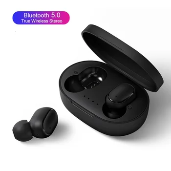 

A6S TWS Bluetooth Earphone VS Redmi Airdots Wireless Headphone Stereo Headset Mini Earbuds for Xiaomi iPhone Huawei Samsung