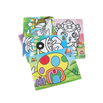 

Creative Diy Handmade Color Sand Painting Children Crafts Color Painting Paper Graffiti Gift Picture Painting Art Sand B2R2
