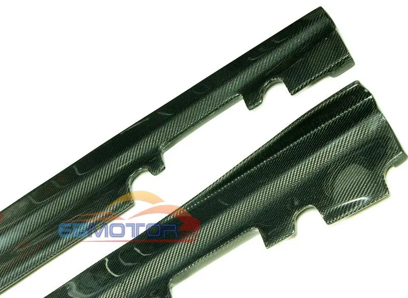 RV style Real Carbon Fiber Side Skirts 1pair For Benz W176 A250 A200 Amg Pakage A45 2014UP M072