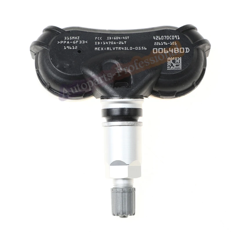 4  ڵ ׼ TPMS Ÿ̾ з  315Mhz 2018 2019 2020 2021 2022 Ÿ  42607-0C091 426070C091