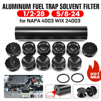 

Car 5/8 - 24 Fuel Filters Solvent D Cell Aluminum Storage Cups For NAPA 4003 WIX 24003 Fuel Trap Filter 6061-T6 Part Black 2019