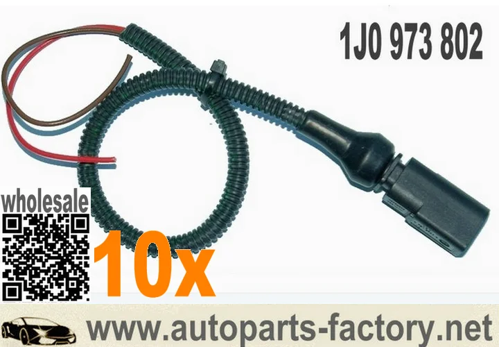 

Longyue 10 шт. 2-сторонний Штекерный разъем для VW AUDI 1J0 973 802 1J0973802