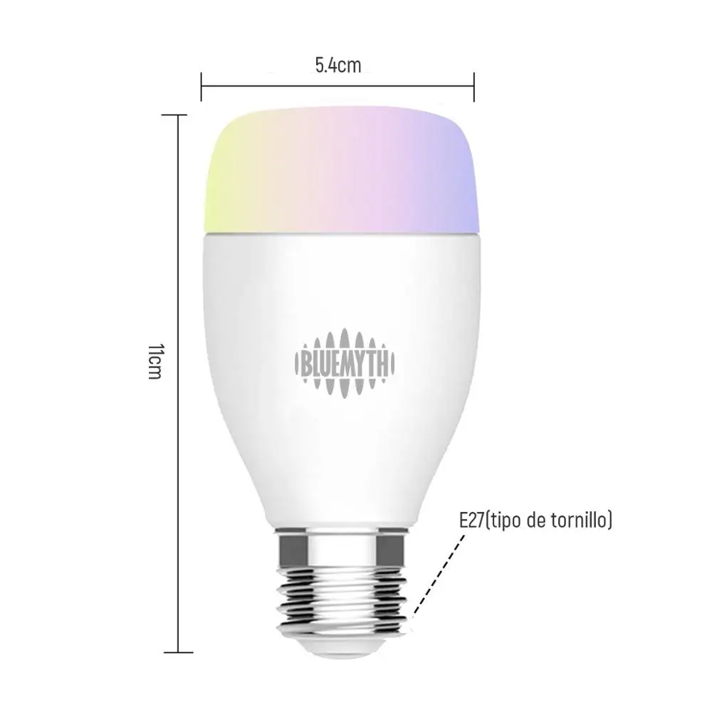 

7W WiFi Smart Light Bulb E27 LED RGB Lamp Timing Work With Alexa Google Voice Control 100-240V Dimmable Magic Bulb