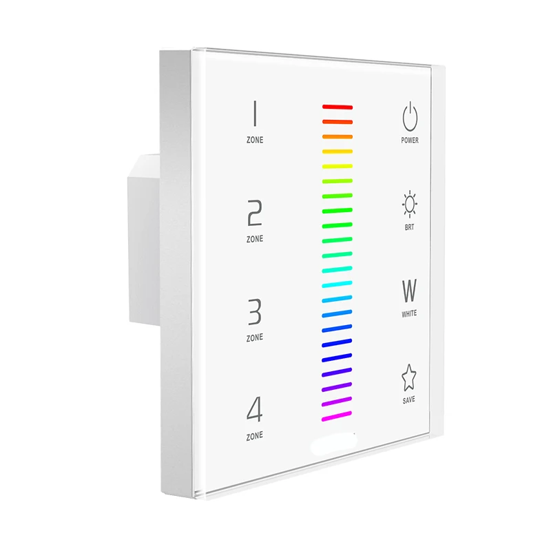 Новый светодиодный регулятор полосы RGBW 110 В 220 в 2 4 ГГц RF беспроводной DMX
