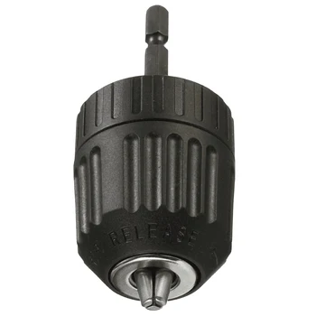 

Quick Change Practical Professional Keyless Drill Chuck Adapter Accessories Electric Impact Driver Durable Converter Hex Shank
