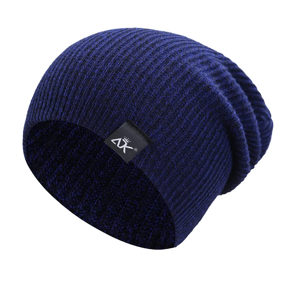 Вязанная шапка в стиле хип-хоп из акриловых волокон, теплая зимняя шапка с меховым помпоном, Шерстяная Лыжная Шапочка, шапка с черепом, зимние шапки для женщин