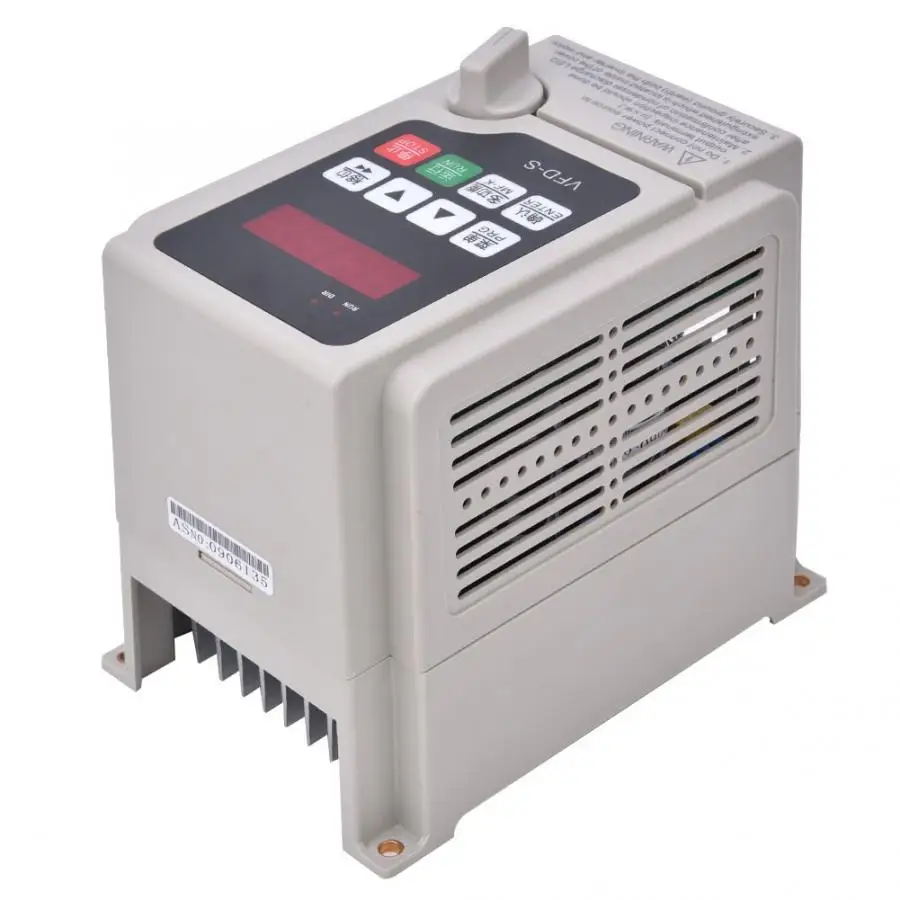 VFD инвертор 0.4KW/0.75KW/1.5KW/2.2KW преобразователь частоты 3P 220V выход ЧПУ шпиндель управления скоростью двигателя VFD конвертер