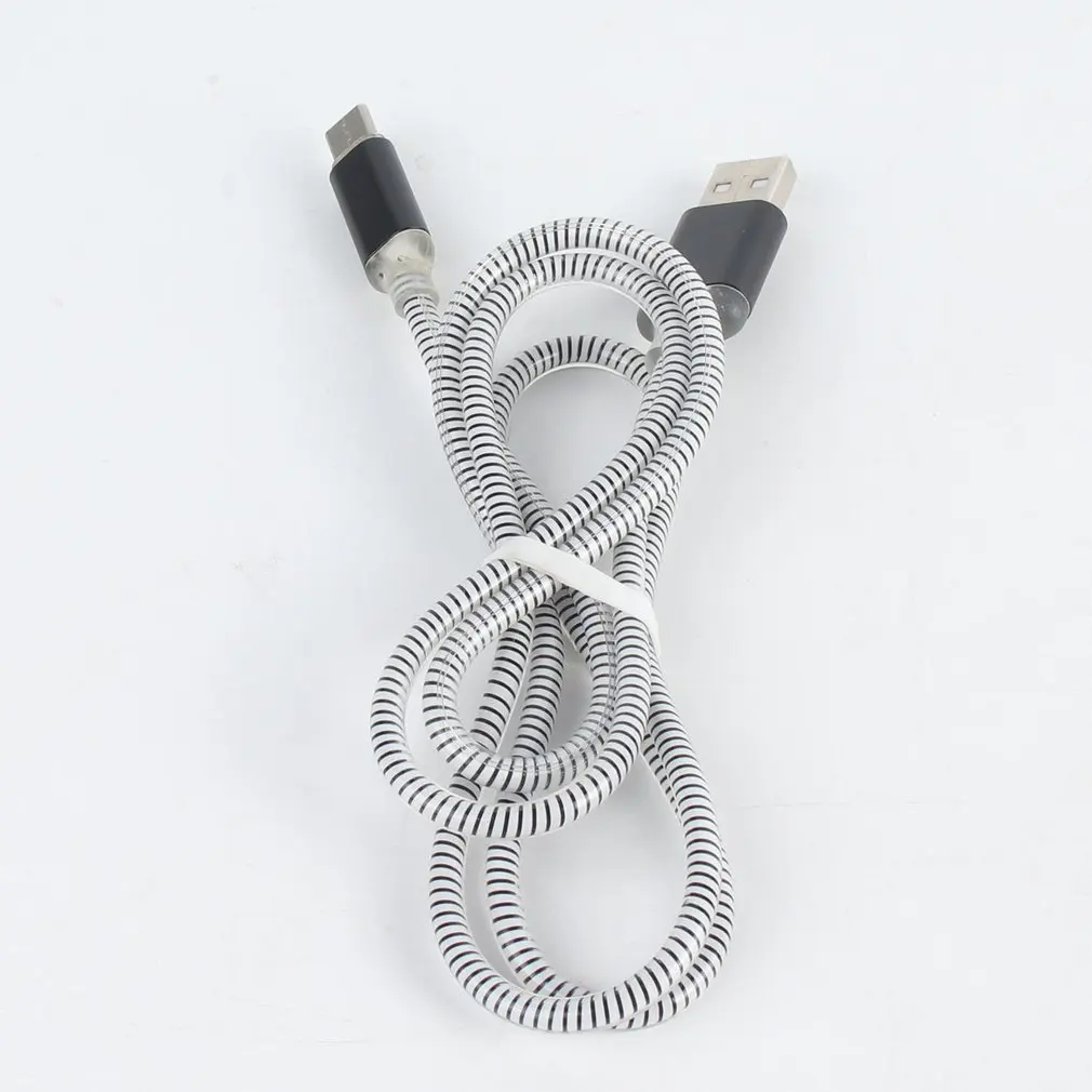 Usb type-C кабель для зарядки и передачи данных цветной светильник зарядное устройство для телефона зарядный шнур аксессуары для быстрой передачи телефона