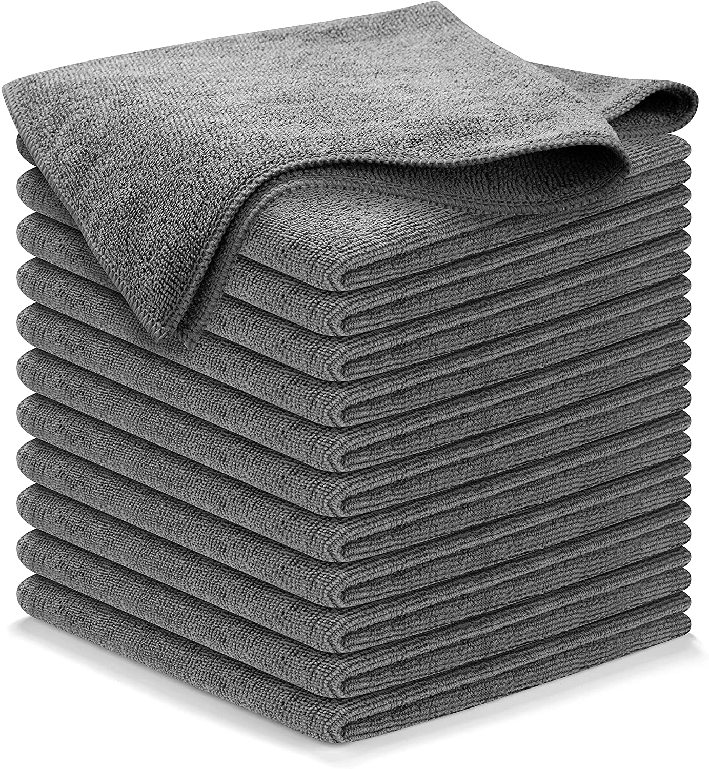 10PCS edgeless Microfiber Auto Cleaning Towels Multifunctional Car