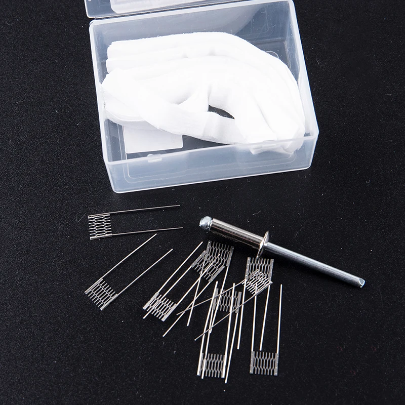 

DIY Tool Rebuild Kit Mesh Coil Resistance Wire 0.6-1.2ohm For Nautilus Film AVP