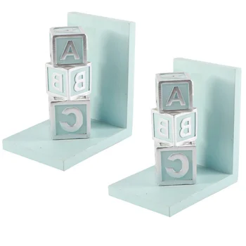 

1 Pair Creative Practical Bookends Book Storage RackBook Organizer Office Library Home