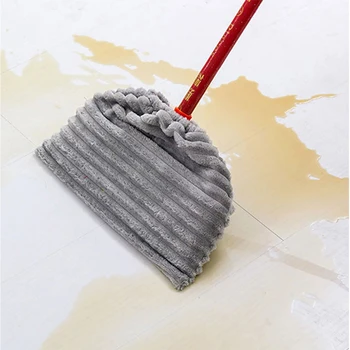 

1pc Floor Mop Pad Cleaning Cloth Cover Replacement Flannel Mop Cloth Broom Cover