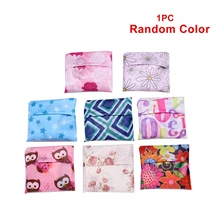 Женская многоразовая дорожная сумка для хранения подарков, Экологичная сумка для покупок, разноцветная Складная Сумка-тоут