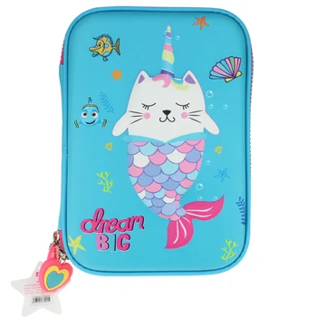 

pencil case pouch pen cases estojo escolar estuche cute cat fish kawaii school supplies 2020 EVA girls trousse scolaire piornik