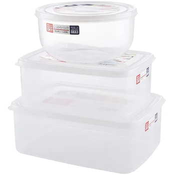 

Imported from Japan Refrigerator Storage Box Fruit Freshness Box Only Kitchen Plastic Rectangular Freeze Food Capsule