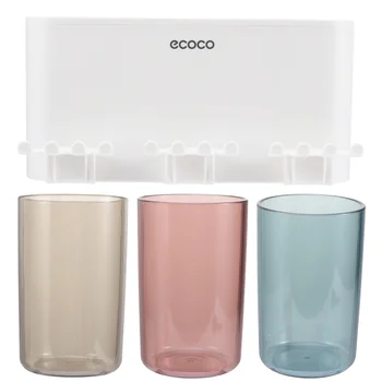 

Practical Non-punch Toothbrush Holder Wall-mounted Toothbrush Rack Storage Rack