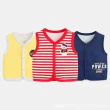 Детское теплое пальто; сезон осень-зима; бархатный жилет для малышей; плотный кардиган; жилет; осенняя одежда для мужчин и женщин; детская одежда