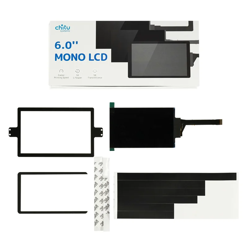 Mono Lcd Kit de Atualização para Elegoo Mars Mars Pro com 32bit Chitu Systems 608 Polegadas 2k 160x260 - Imagem 2