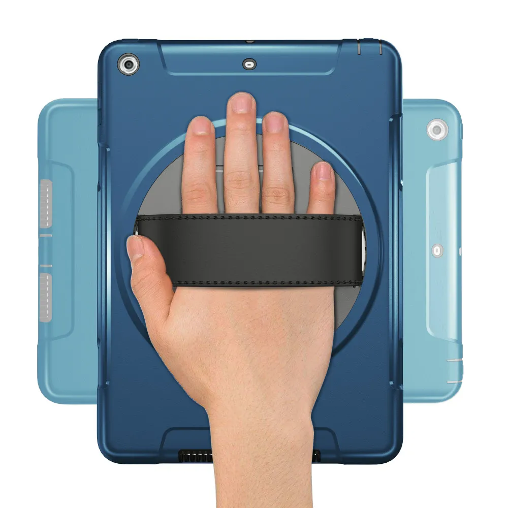 

New Case for iPad 9.7 inch 2017 2018 Tablet Shockproof Heavy Duty TPU Impact Resistant Rugged Protective Cover Shell FTL01