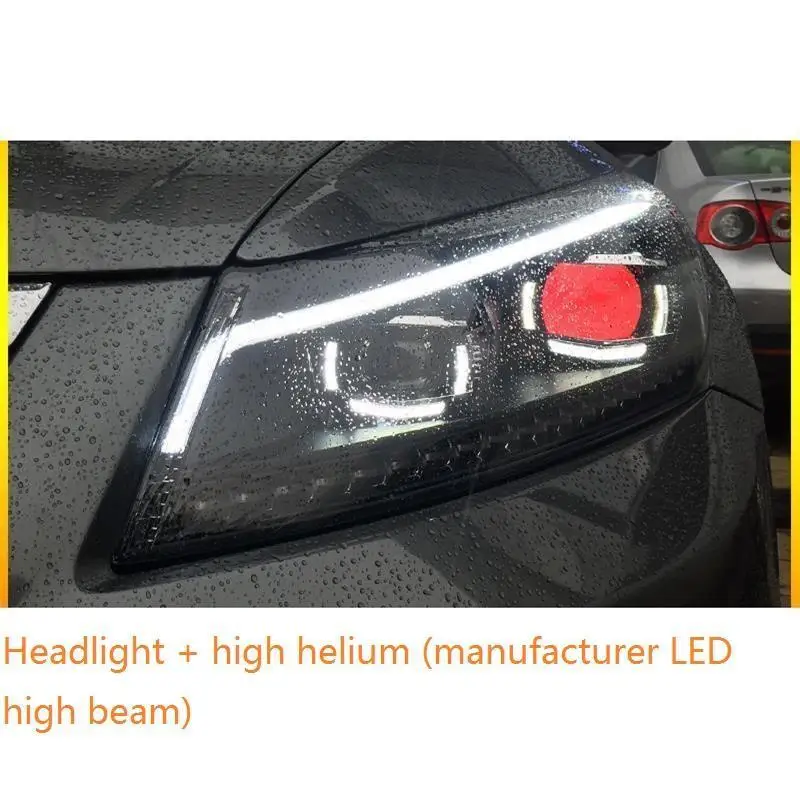 Наружные Drl Luces Assessoires Neblineros Led Para Авто Cob дневные ходовые фары автомобильные фары в сборе 08 для Honda Accord - Цвет: MODEL I